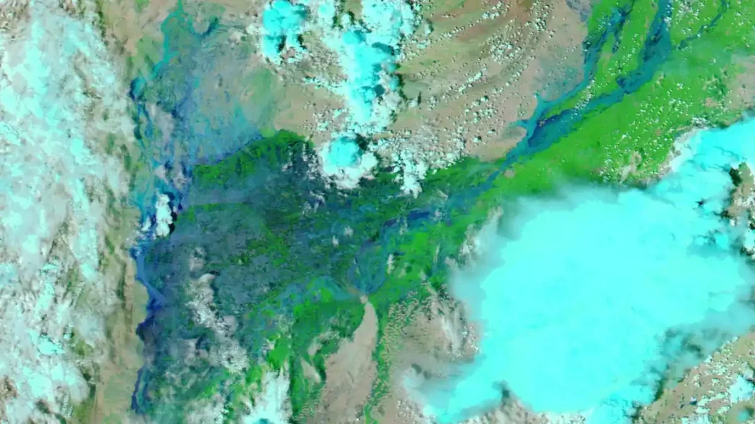 Islamabad Flood History: 2001 Cloudburst, 2022 Monsoon and the 2026 Deluge NASA satellite image of flooding in Pakistan in August 2022