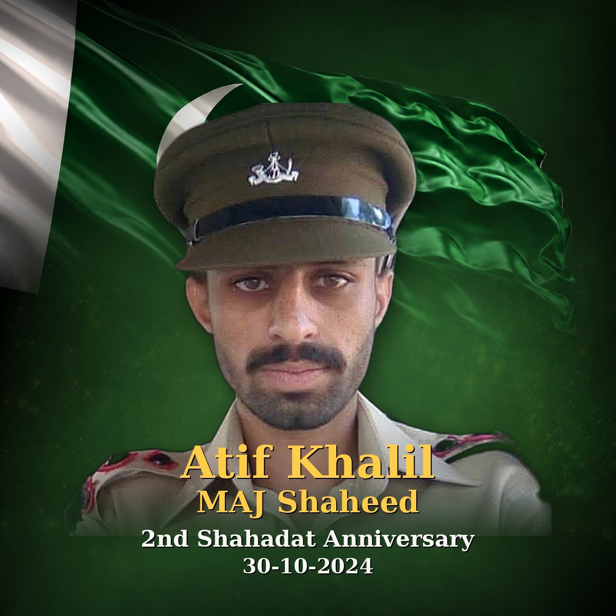 Maj Atif Khalil Shaheed: Remembered in Bannu
