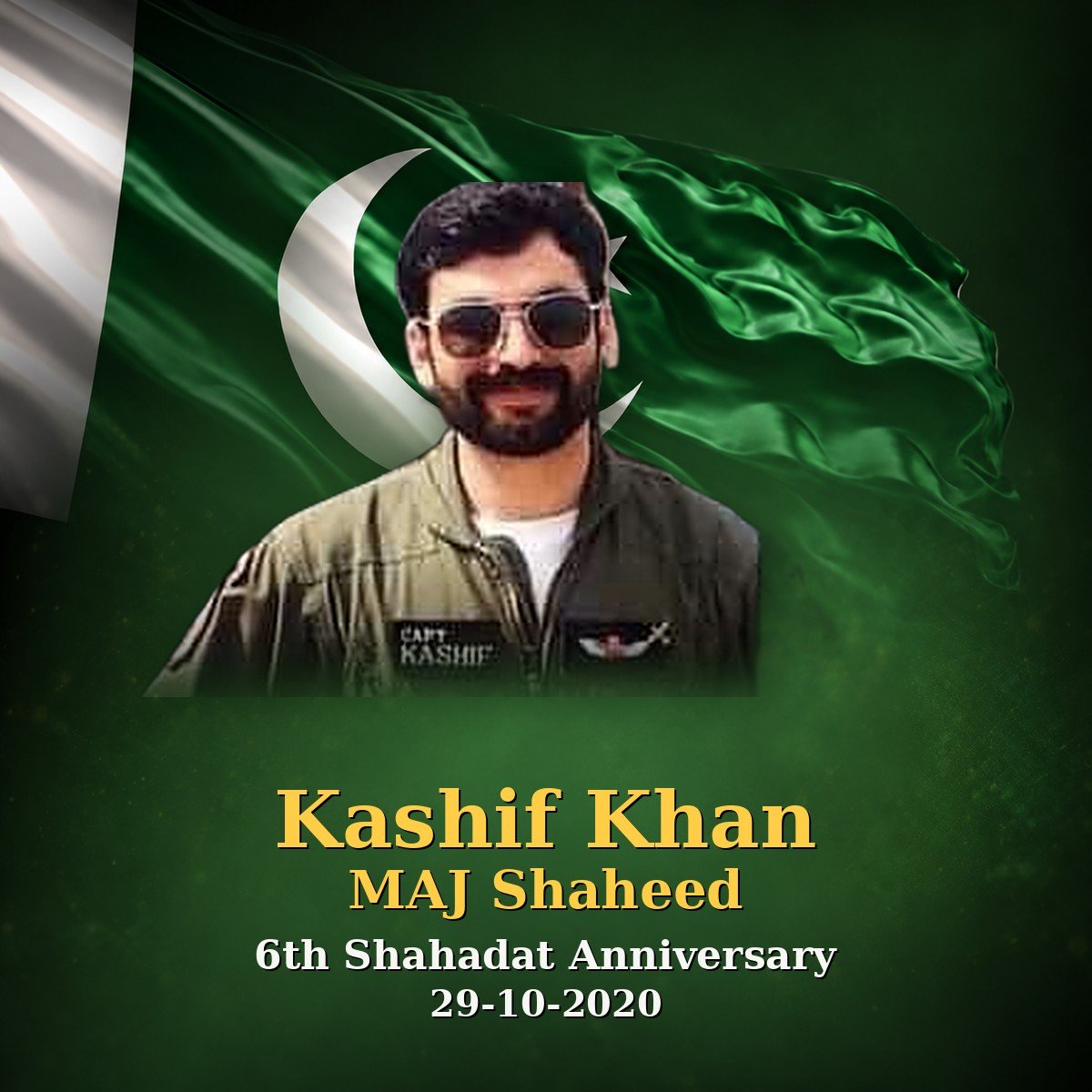 Maj Kashif Khan Shaheed: An Aviator Who Left for Duty Maj Kashif Khan Shaheed: An Aviator Who Left for Duty
