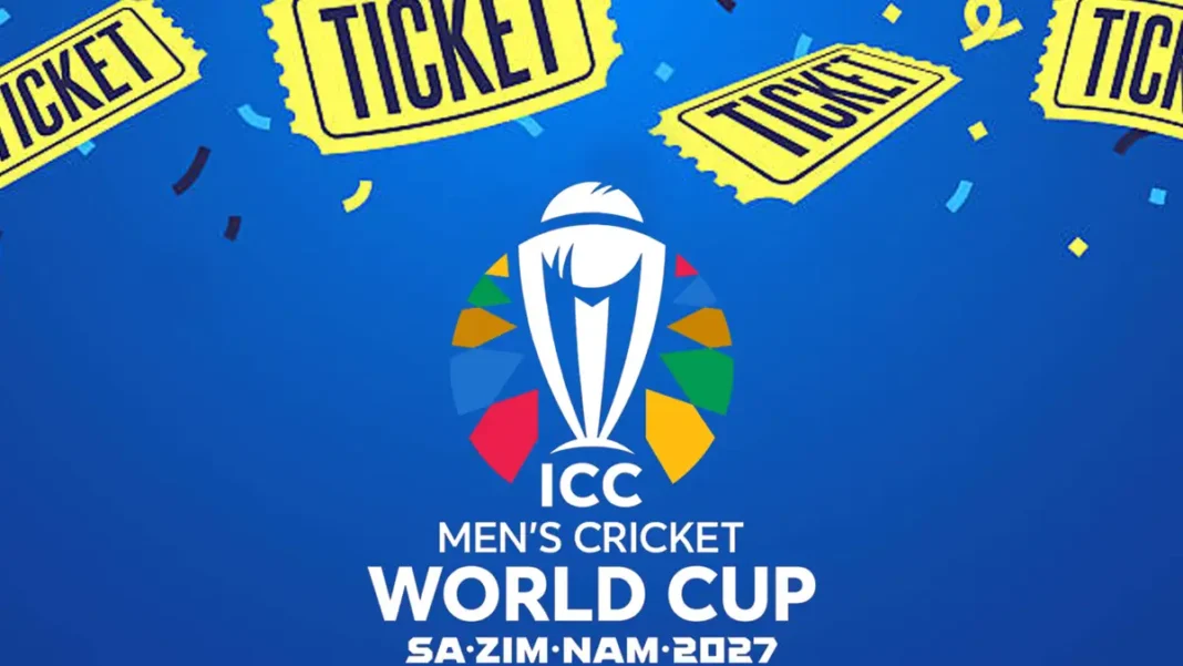 World Cup 2027 Ticket Demand Tops 15 Million in 12 Days World Cup 2027 tickets: official ICC tournament artwork as ticket ballot demand tops 15 million applications
