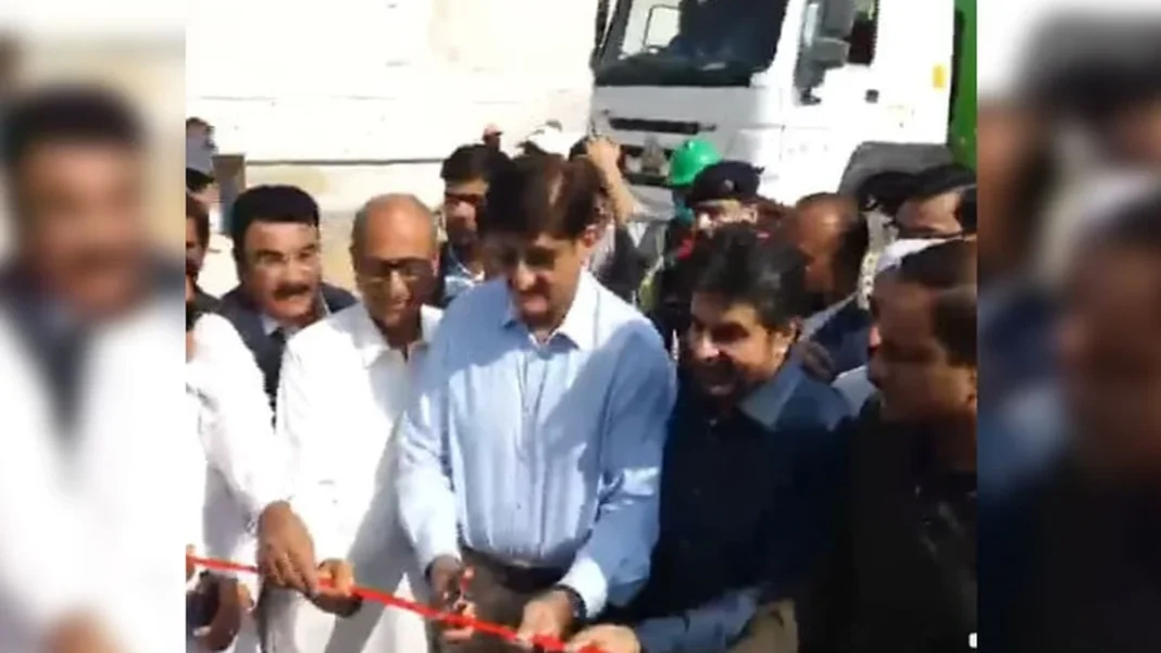 Karachi’s First Engineered Landfill Inaugurated at Jam Chakro Jam Chakro landfill Karachi - inauguration ceremony