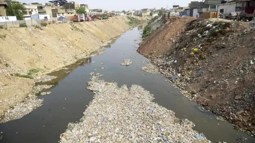 Rawalpindi Nullah Leh dumping crackdown