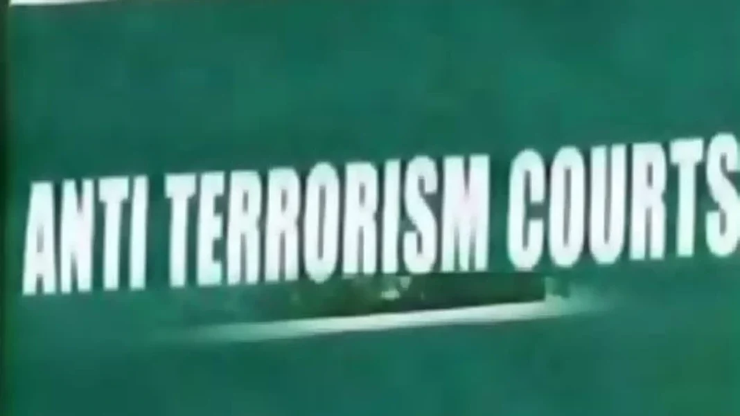 ATC Dismisses Bushra, PTI Leaders’ Pre-Arrest Bails Anti Terrorism Courts sign — ATC Bushra Bibi pre-arrest bail dismissed