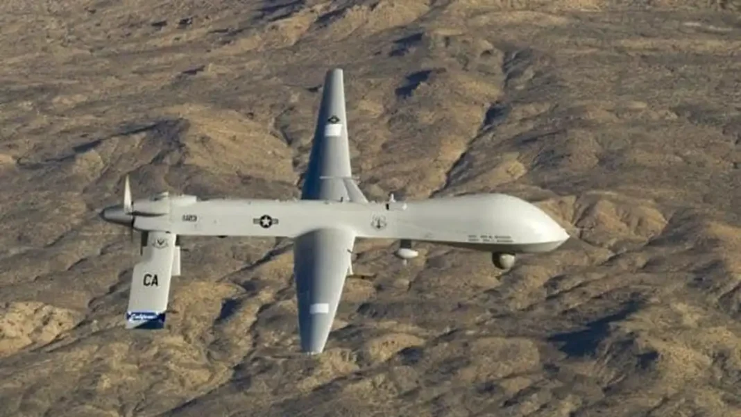 Iran Says It Intercepted US Drone Near Strait of Hormuz US Air Force MQ-1 Predator drone in flight — Iran intercepts US drone Hormuz