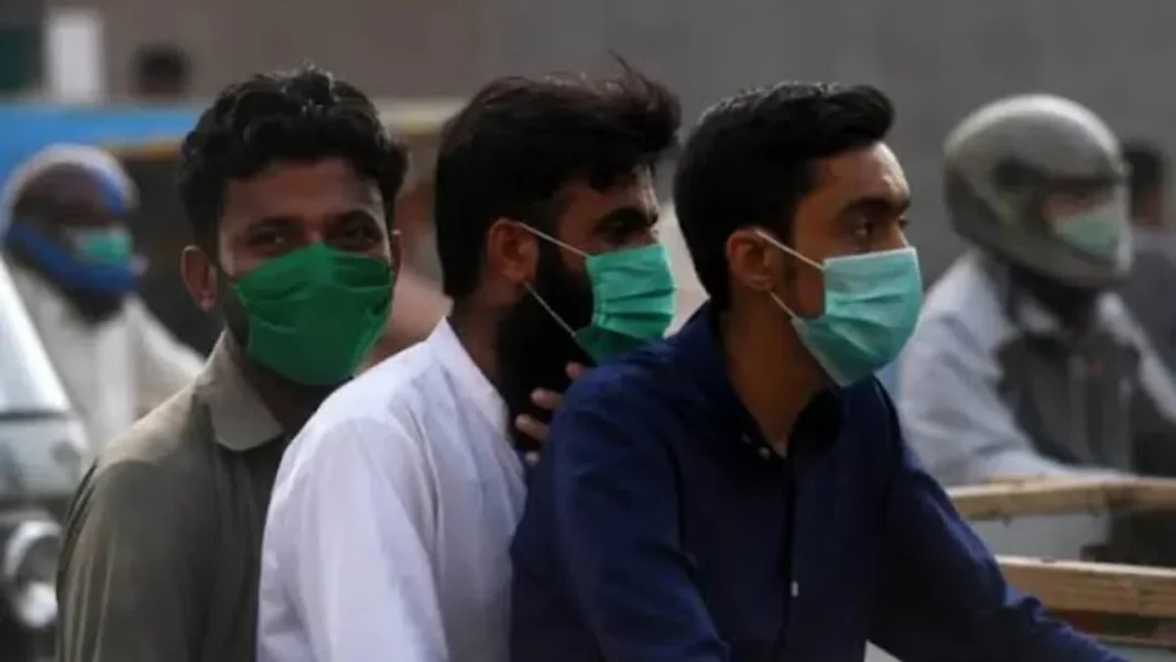 Karachi Flu Cases Double at Hospitals in a Week Face masks — Karachi flu cases