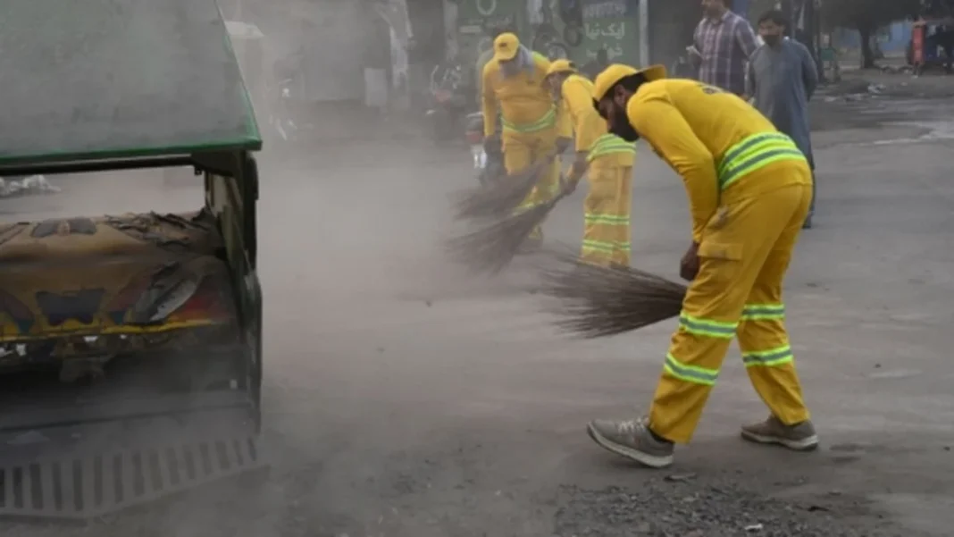 K-P Municipal Workers Threaten Boycott Over Months of Unpaid Salaries K-P municipal workers boycott - sanitation workers