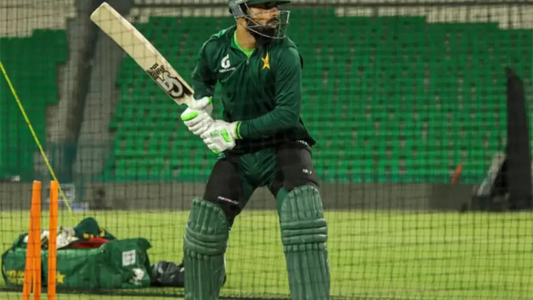 Islamabad Cricket Stadium Work to Start Within Days Pakistan cricketer in nets — Islamabad cricket stadium