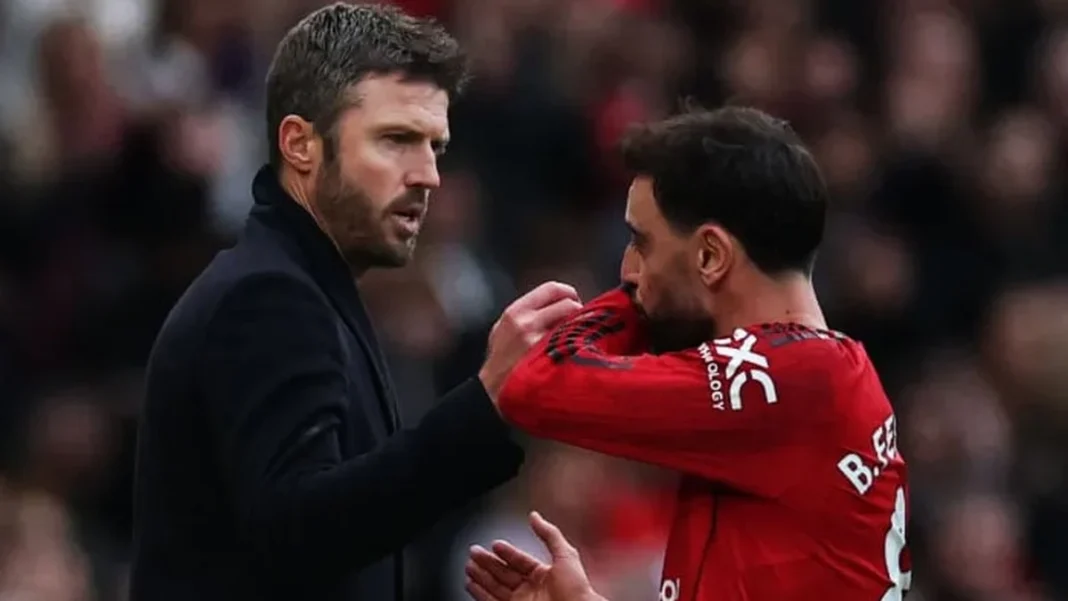 Carrick and Fernandes Hold Talks After Man Utd Rift Carrick and Fernandes Hold Talks After Man Utd Rift
