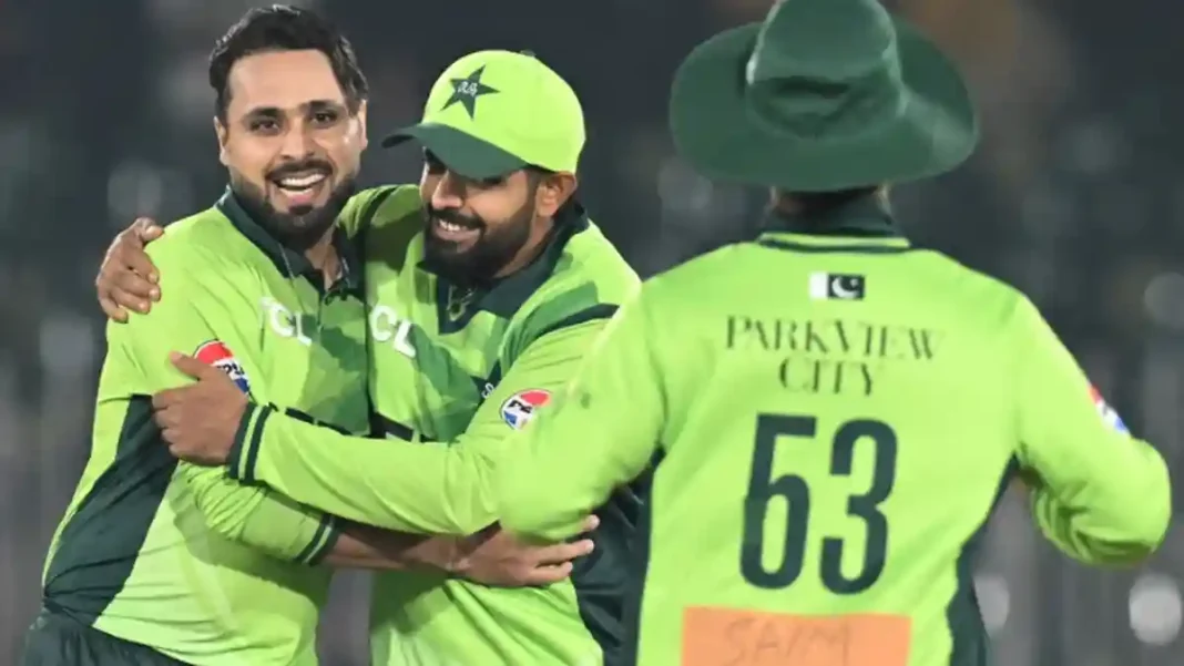 Pakistan post 302-9 against England in 2nd ODI as Hasan Nawaz, Arafat Minhas hit fifties Pakistan vs England 2nd ODI - Pakistan cricketers