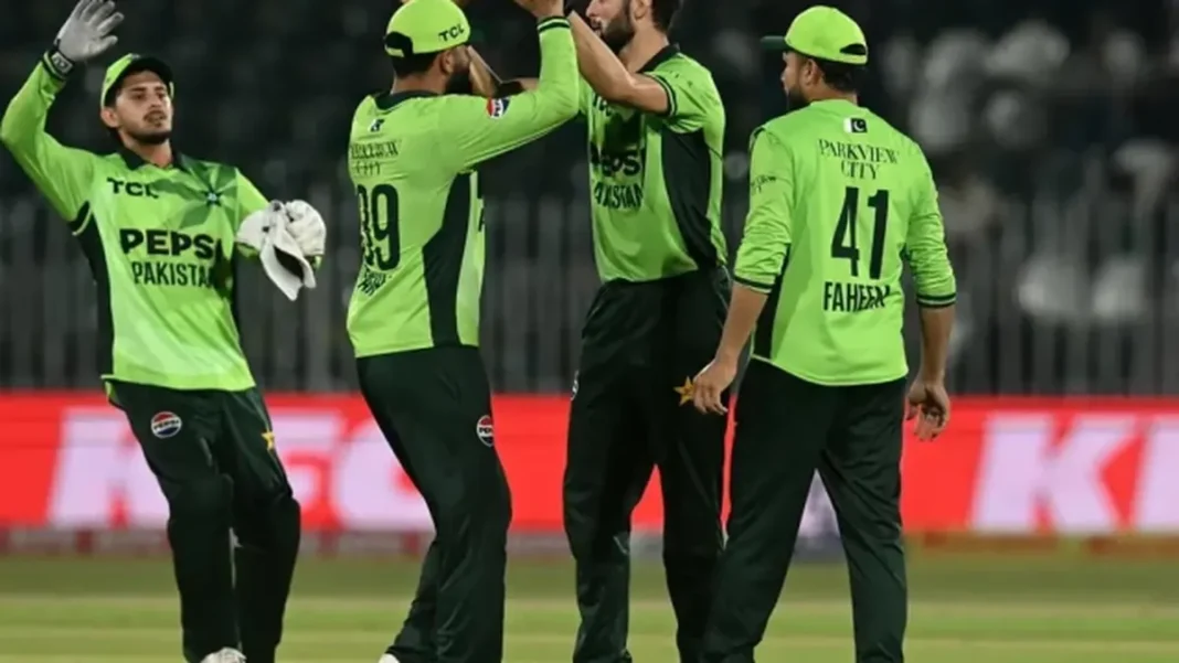 Pakistan Face Stern England Test in Rawalpindi Pakistan vs England ODI - Pakistan team celebrating