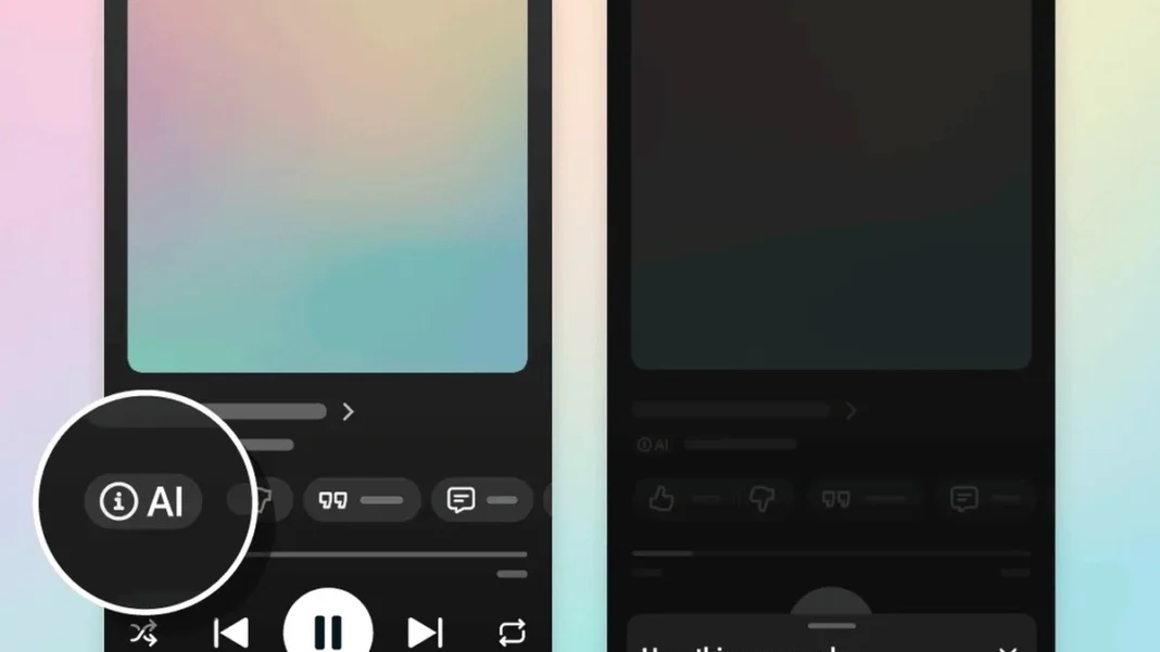 YouTube Music Will Now Tell You When a Song Was Made With AI YouTube Music player showing Made with AI label — YouTube Music AI labels