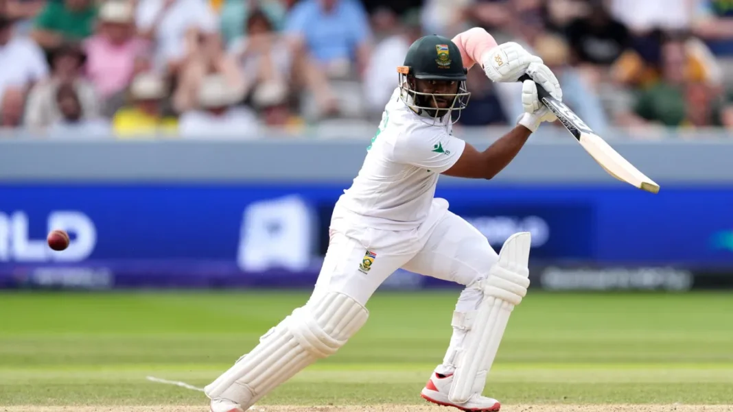 Bavuma’s 179 leads South Africa fightback as they declare 425-9 against Australia