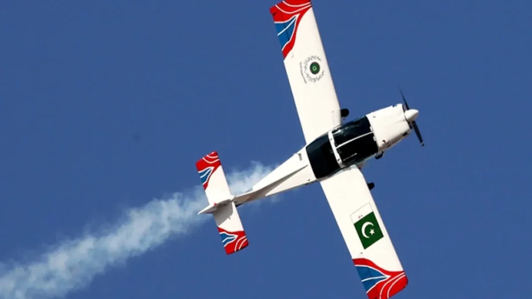 Two Army Pilots Martyred as Training Aircraft Crashes Near Quetta Army training aircraft Quetta: a Mushshak basic trainer aircraft in flight