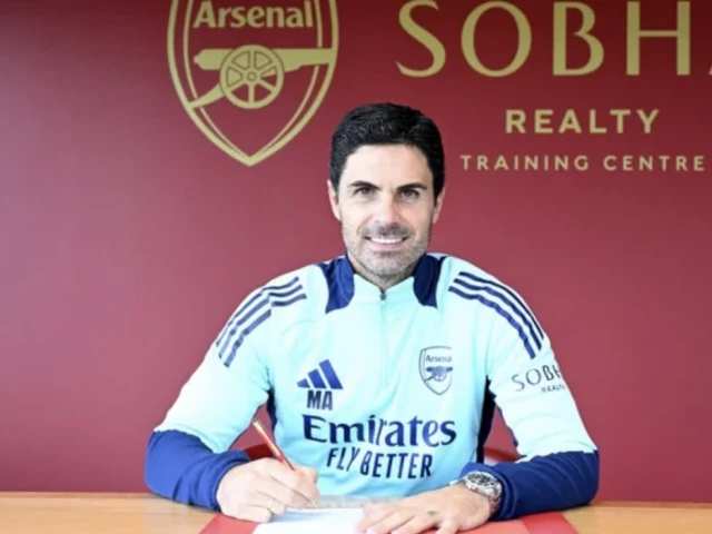 Arteta signs new Arsenal deal keeping him at the Emirates until 2030