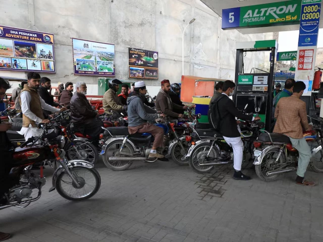 Pakistan Petrol Price Cut 66 Paisas, Diesel Up 52 Paisas Pakistan petrol price cut at a fuel station