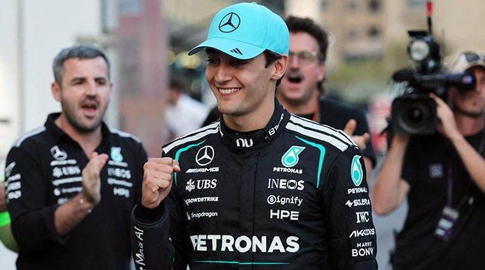 Russell tops Singapore GP practice with Marina Bay masterclass