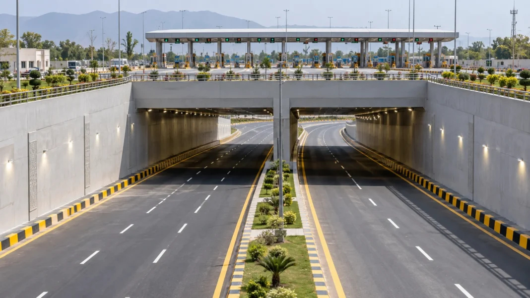 Rs1.6bn Hayatabad Underpass Opens in Peshawar After 90 Days