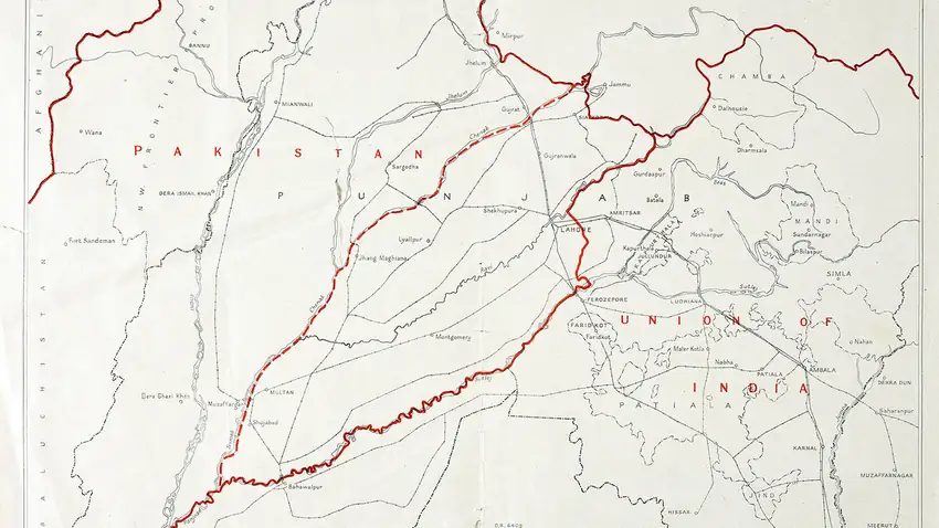 Original Pakistan Map: 1947 Borders vs Pakistan Today