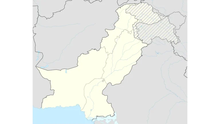 Pakistan Map Outline with Provinces: The Labelled Guide