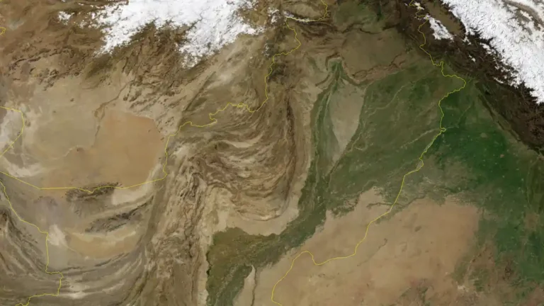 Pakistan Map HD: High-Definition Satellite View of the Country