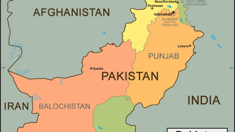 Pakistan Map Image: The Clearest Labelled Map of the Country