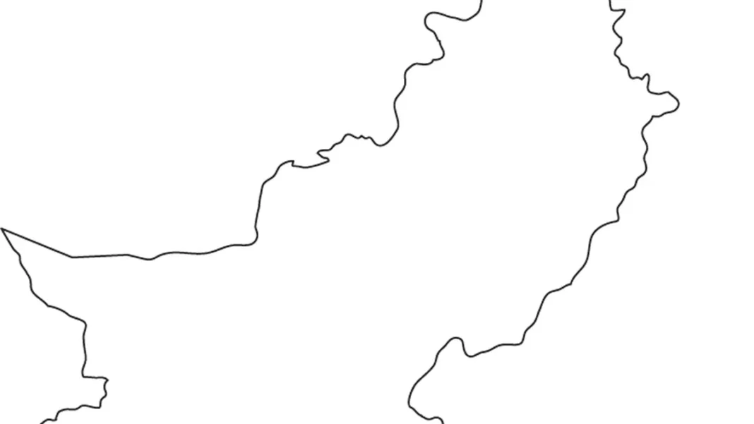 Pakistan Map Outline: Blank Maps for School Projects and Quizzes Pakistan map outline - blank silhouette for school projects