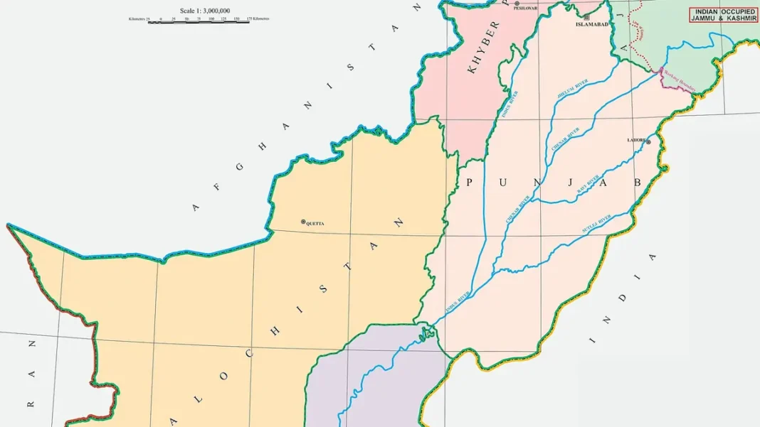 Pakistan Naksha: The 2020 Official Map Explained Official political map of Pakistan 2020