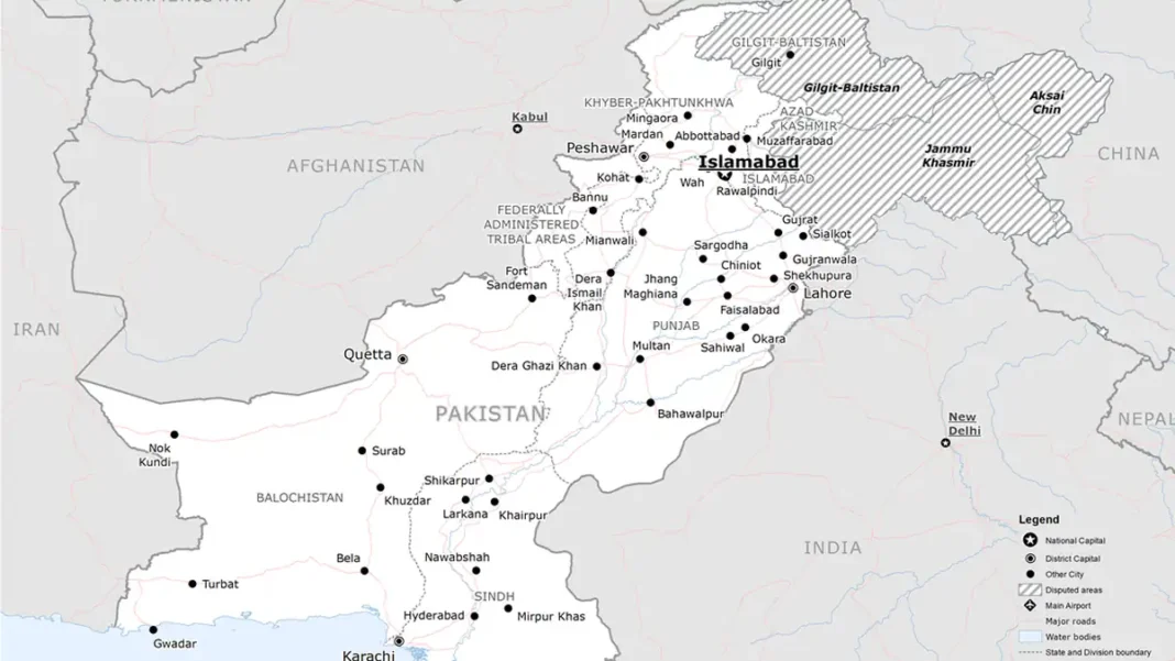 Pakistan’s Official Map: The August 2020 Political Map in Detail Pakistan's official political map approved in August 2020