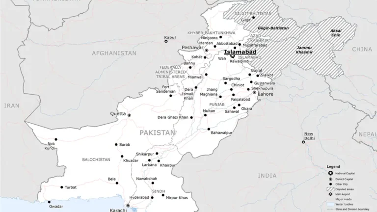 Pakistan’s Official Map: The August 2020 Political Map in Detail