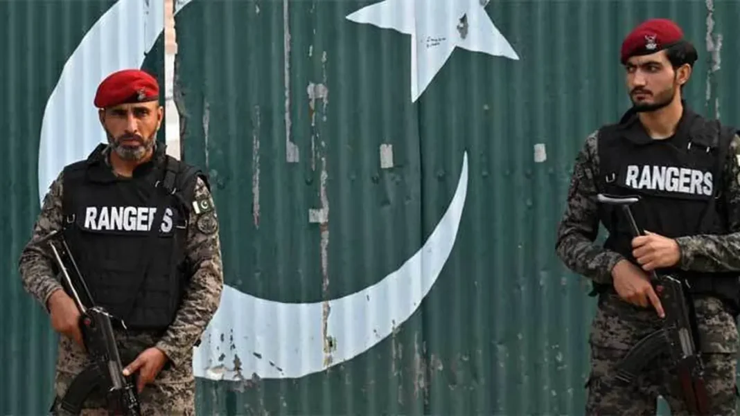 Attached Departments of the Interior Ministry: NADRA, FIA, Rangers & the Full Family Pakistan Rangers personnel - attached departments of interior ministry