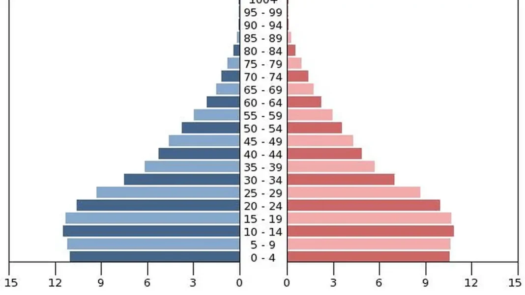 Pakistan Sex Ratio 2009: The Official Estimate, Properly Sourced Pakistan population pyramid 2014