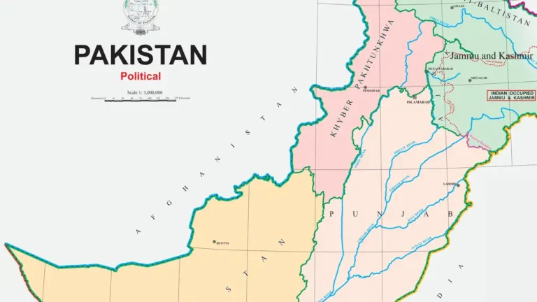 Pakistan Map Download: Free Colour Map Files for Print & Slides