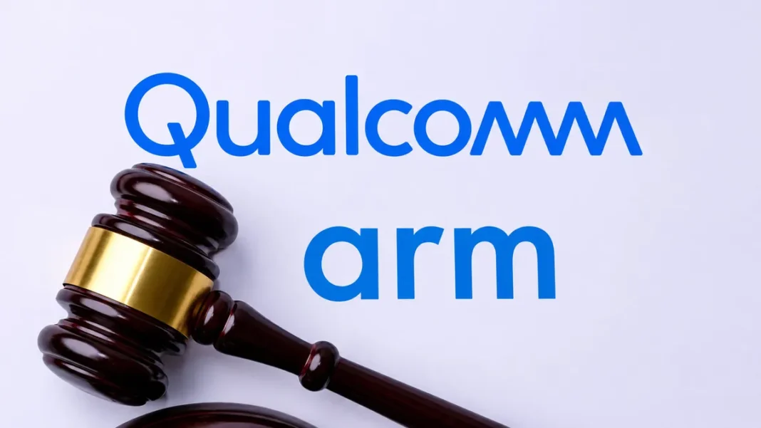 Qualcomm Wins Legal Battle Against Arm, Walks Away With Just $2 Qualcomm Arm legal battle verdict: gavel with Qualcomm and Arm logos