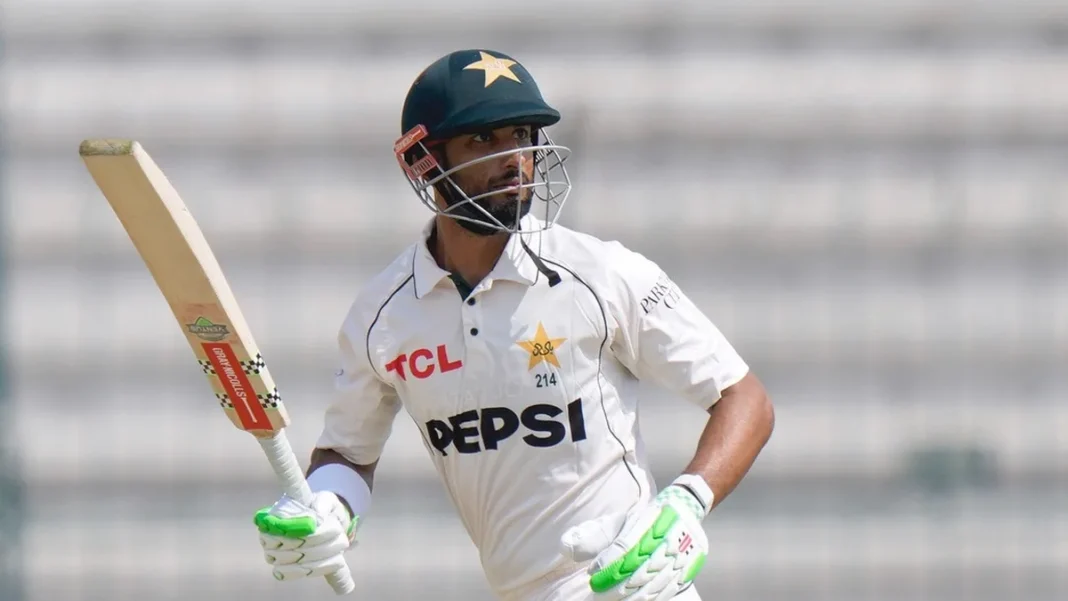 Shan Masood Test Captaincy: The Red-Ball Rebuild (2023-2026) Shan Masood batting - Pakistan Test captain 2023-2026