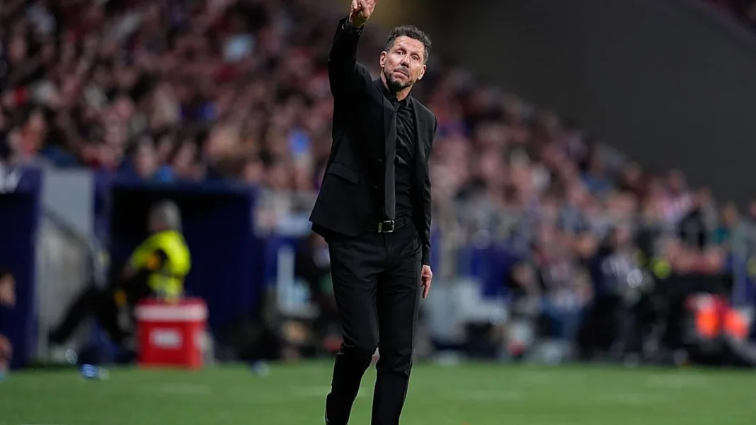 Simeone Reveals the Weakness Atletico Exposed in Manchester United Win Diego Simeone after the Atletico Manchester United 2-0 win