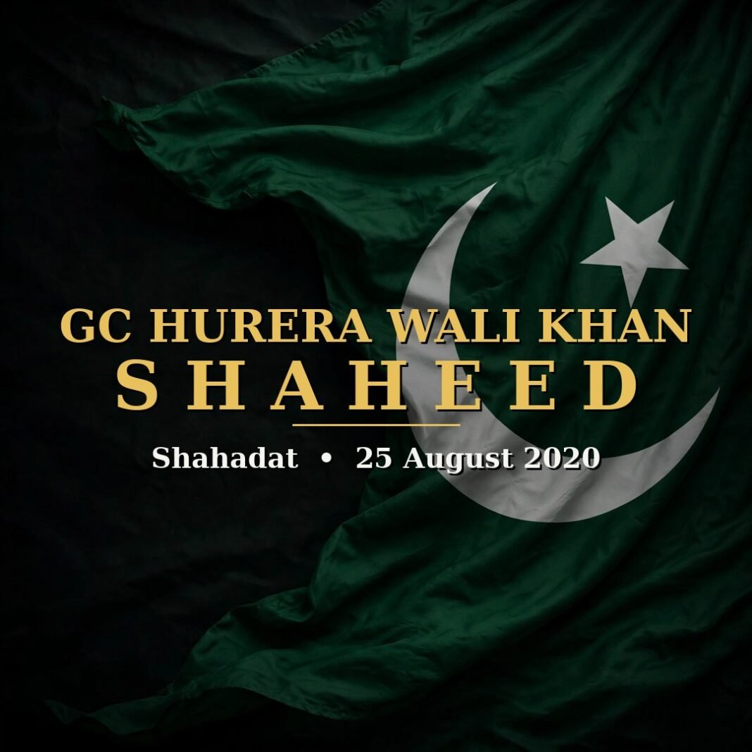GC Hurera Wali Khan Shaheed: A Cadet’s Sacrifice