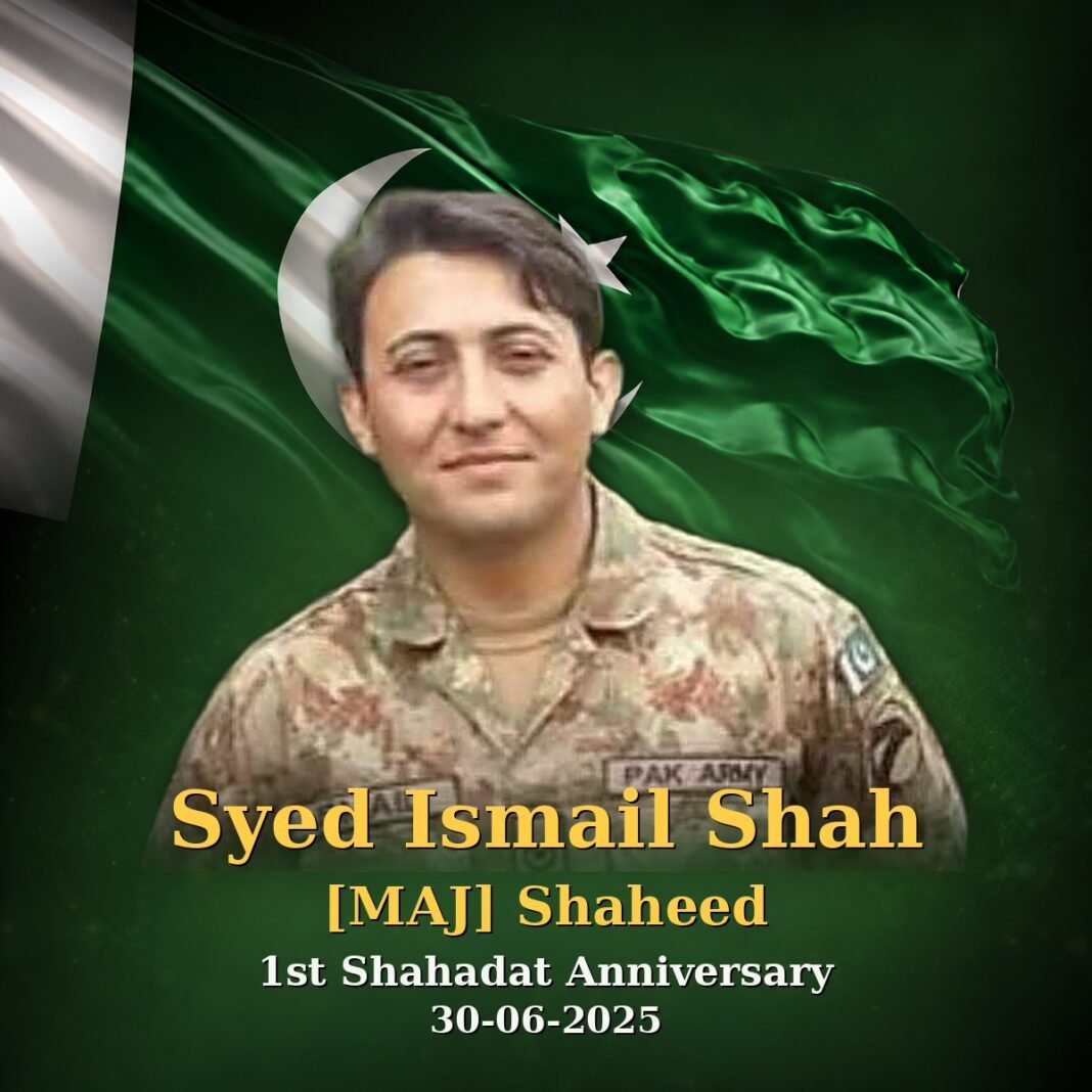 Maj Syed Ismail Shah Shaheed: Duty Till the End Maj Syed Ismail Shah Shaheed: Duty Till the End