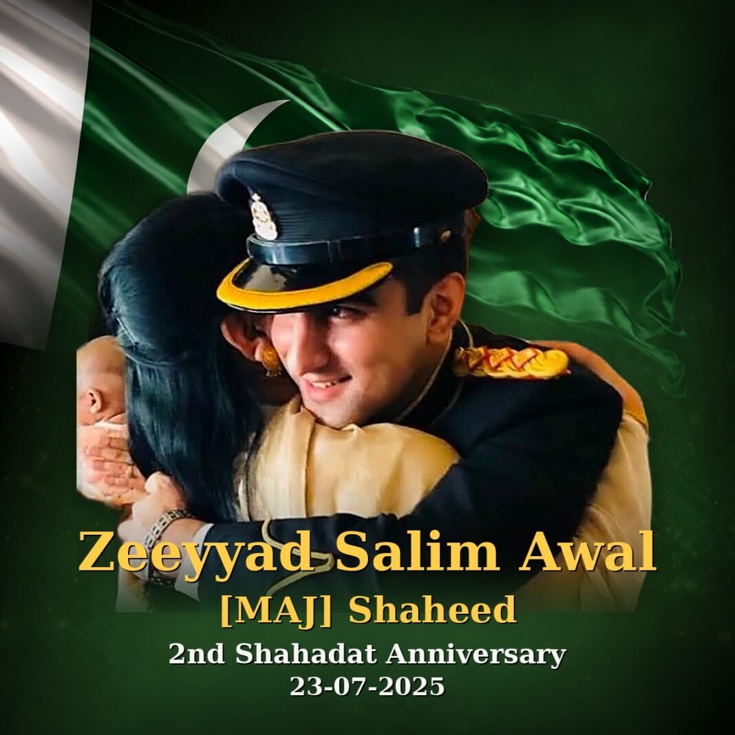 Maj Zeeyyad Salim Awal Shaheed: Mastung’s Brave Son Maj Zeeyyad Salim Awal Shaheed: Mastung’s Brave Son