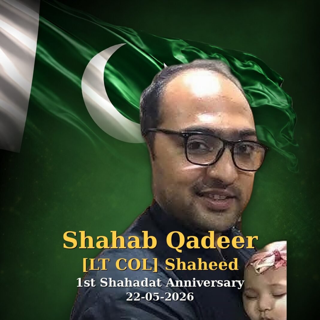 Lt Col Shahab Qadeer Shaheed: A Brave Son of Pakistan Lt Col Shahab Qadeer Shaheed: A Brave Son of Pakistan