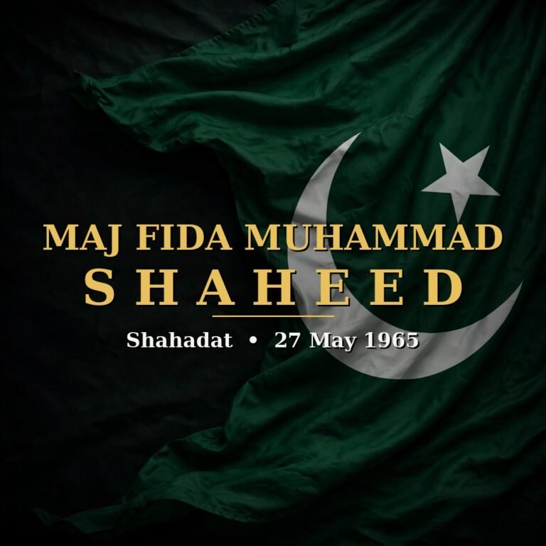 Maj Fida Muhammad Shaheed: Remembering a 1965 Hero