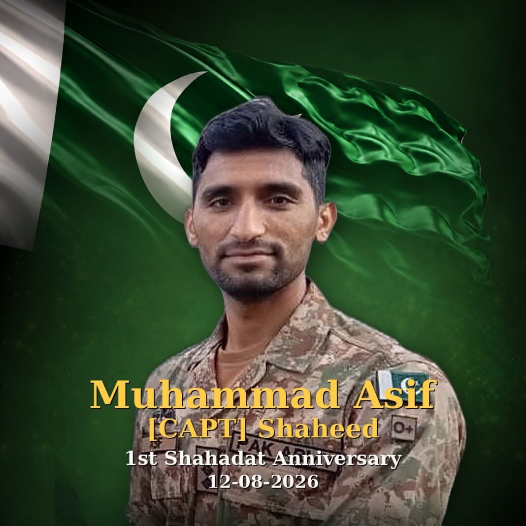 Capt Muhammad Asif Shaheed: A Brave Son of Pakistan Capt Muhammad Asif Shaheed: A Brave Son of Pakistan