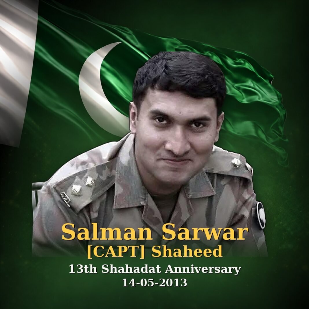 Capt Salman Sarwar Shaheed: The Thumbs-Up Hero Capt Salman Sarwar Shaheed: The Thumbs-Up Hero