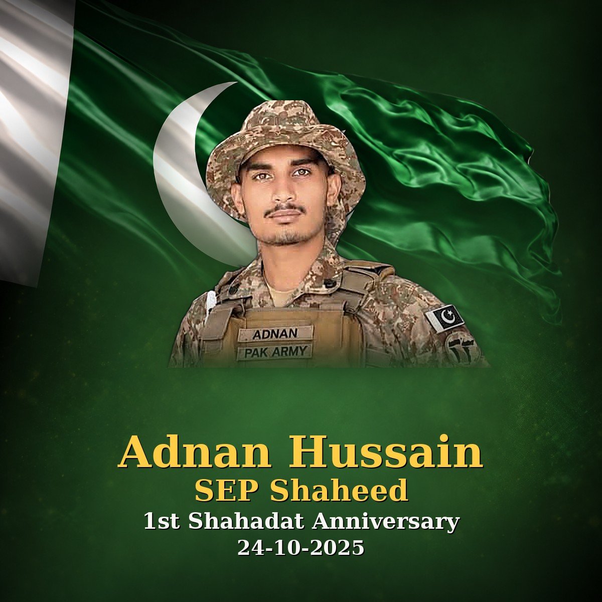 Sepoy Adnan Hussain Shaheed: One Final Stand Sepoy Adnan Hussain Shaheed: One Final Stand