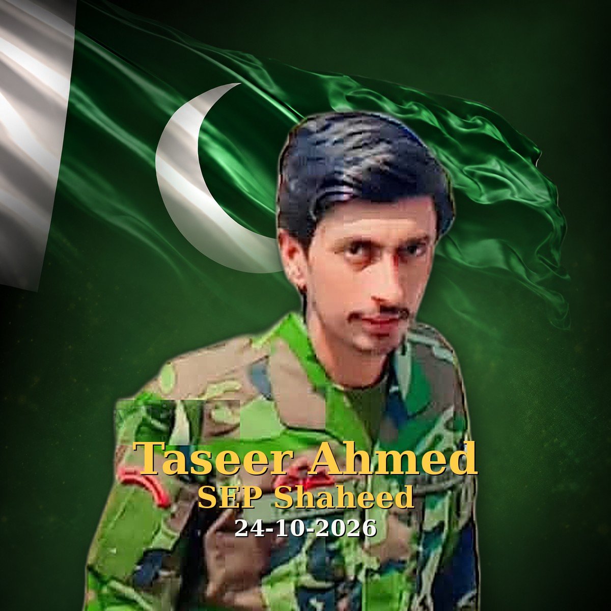 Sepoy Taseer Ahmed Shaheed: Son of Talagang