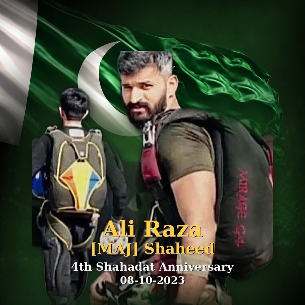 Maj Ali Raza Shaheed: SSG Commando of Zhob Maj Ali Raza Shaheed: SSG Commando of Zhob