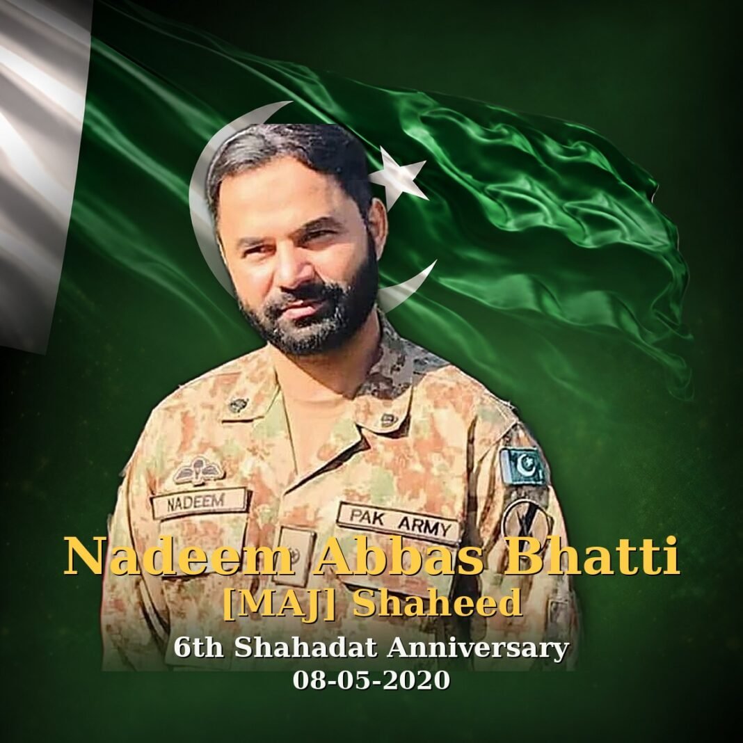 Maj Nadeem Abbas Bhatti Shaheed: A Leader’s Sacrifice Maj Nadeem Abbas Bhatti Shaheed: A Leader’s Sacrifice