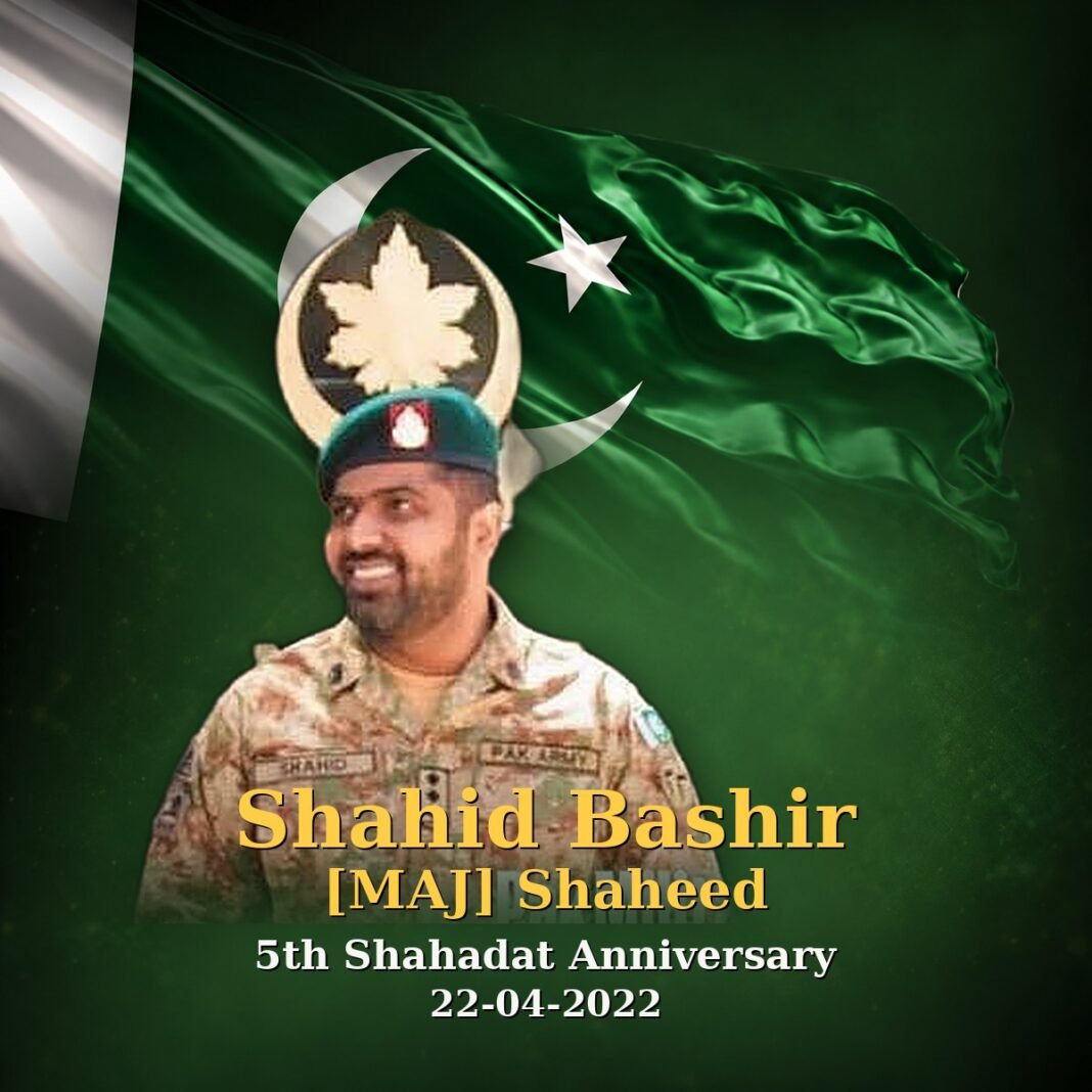Maj Shahid Bashir Shaheed: Kohlu Ambush Martyr