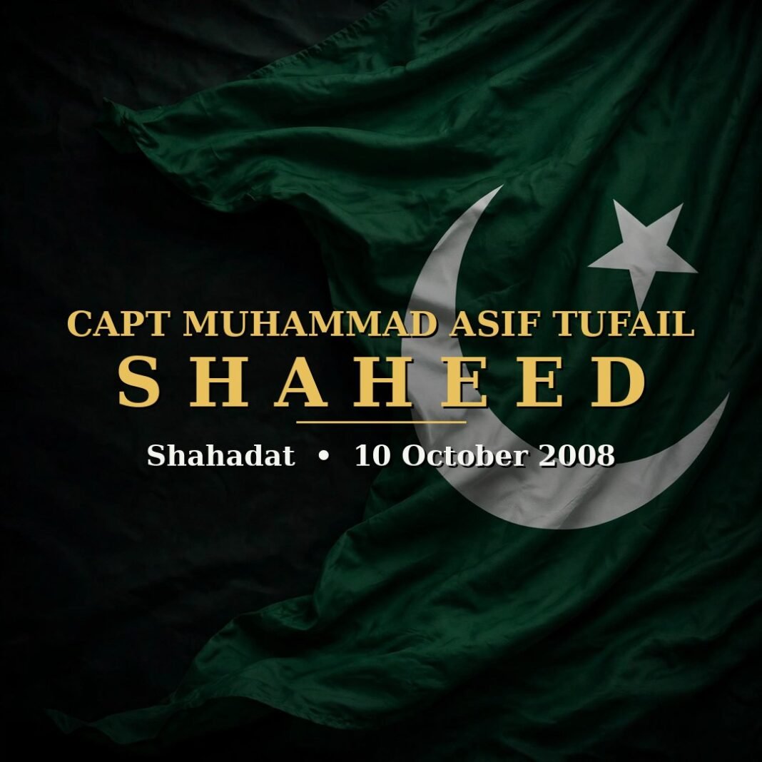 Capt Muhammad Asif Tufail Shaheed: Siachen’s Brave