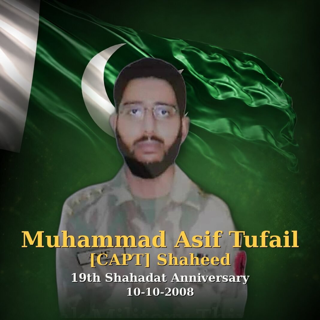 Capt Muhammad Asif Tufail Shaheed: Siachen’s Brave Capt Muhammad Asif Tufail Shaheed: Siachen’s Brave