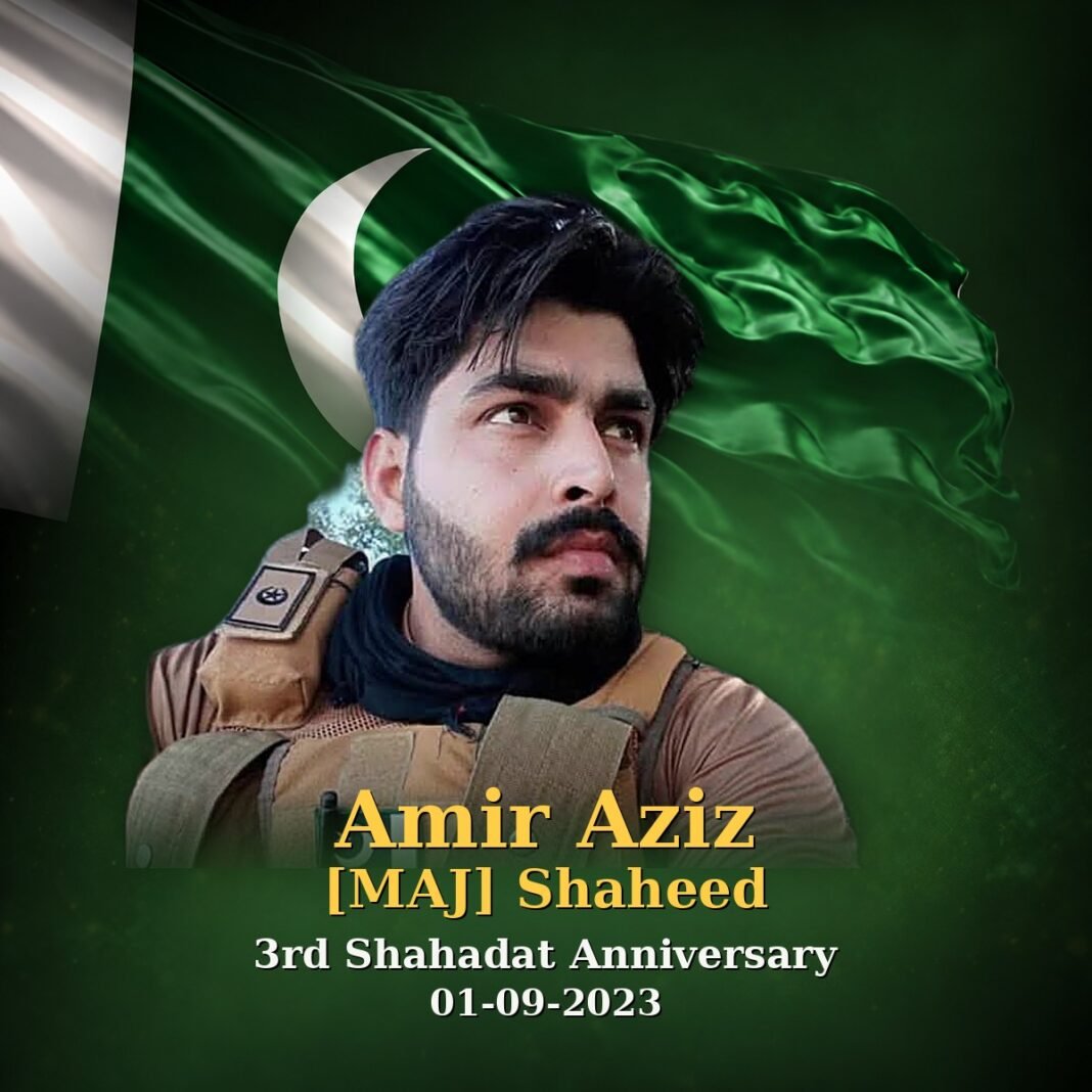 Maj Amir Aziz Shaheed: Miran Shah’s Brave Son Maj Amir Aziz Shaheed: Miran Shah’s Brave Son
